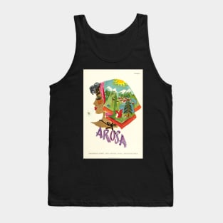 Arosa,Switzerland, Ski Travel Poster Tank Top